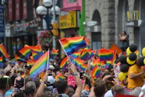 Manifestazione per i diritti della comunità LGBT