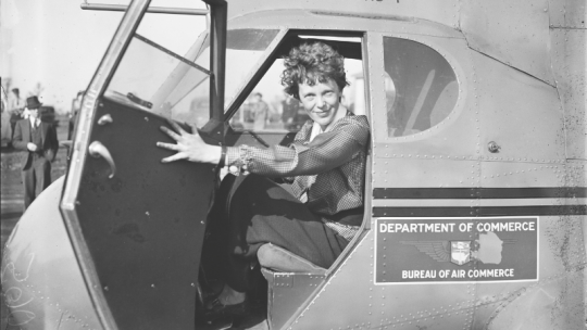 Amelia Earhart, la pioniera del volo