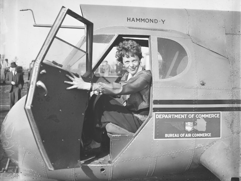 Amelia Earhart, la pioniera del volo