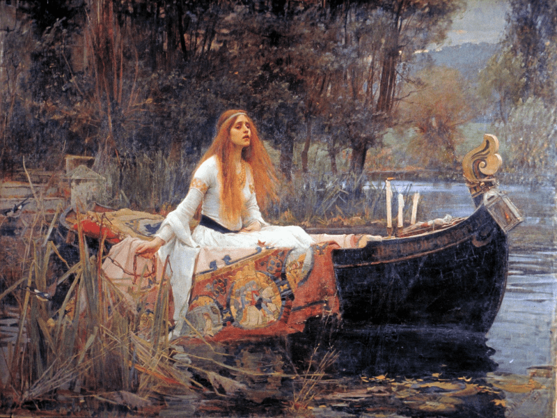 Lady Shalott, la dama leggendaria che stregò poeti e pittori